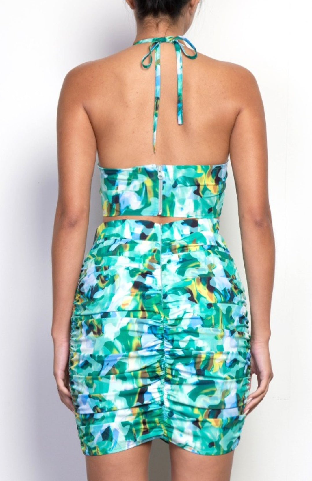 The Watercolor Skirt Set