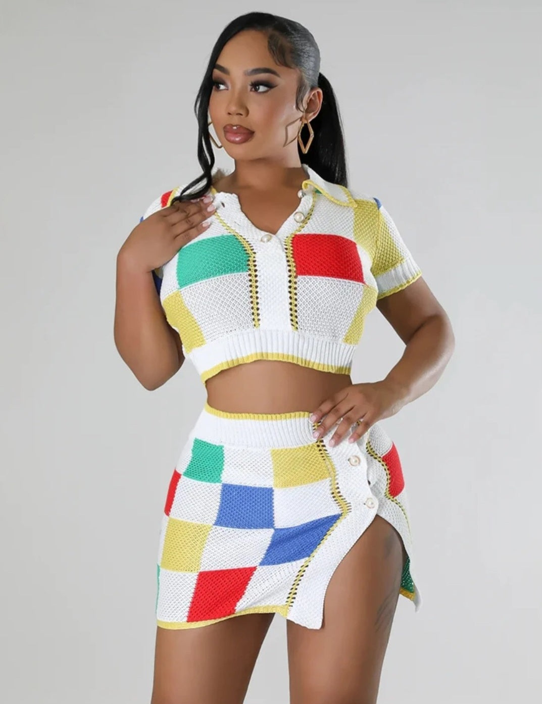 The Primary Colors Skirt Set