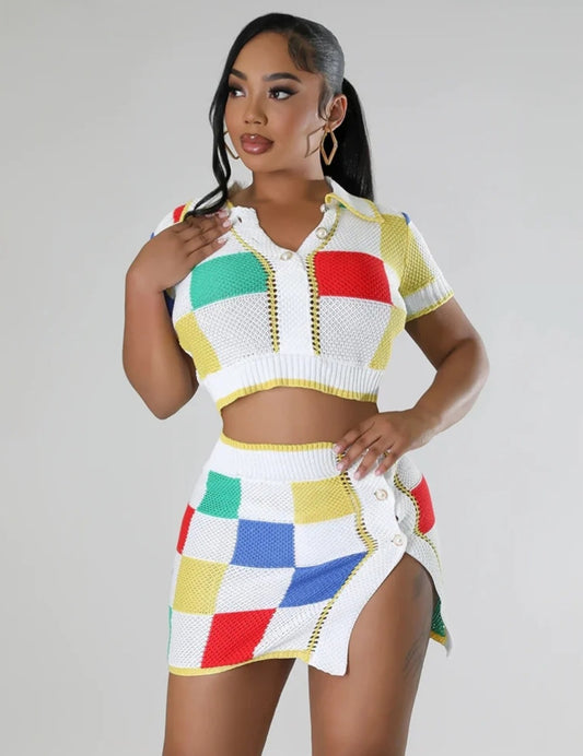 The Primary Colors Skirt Set
