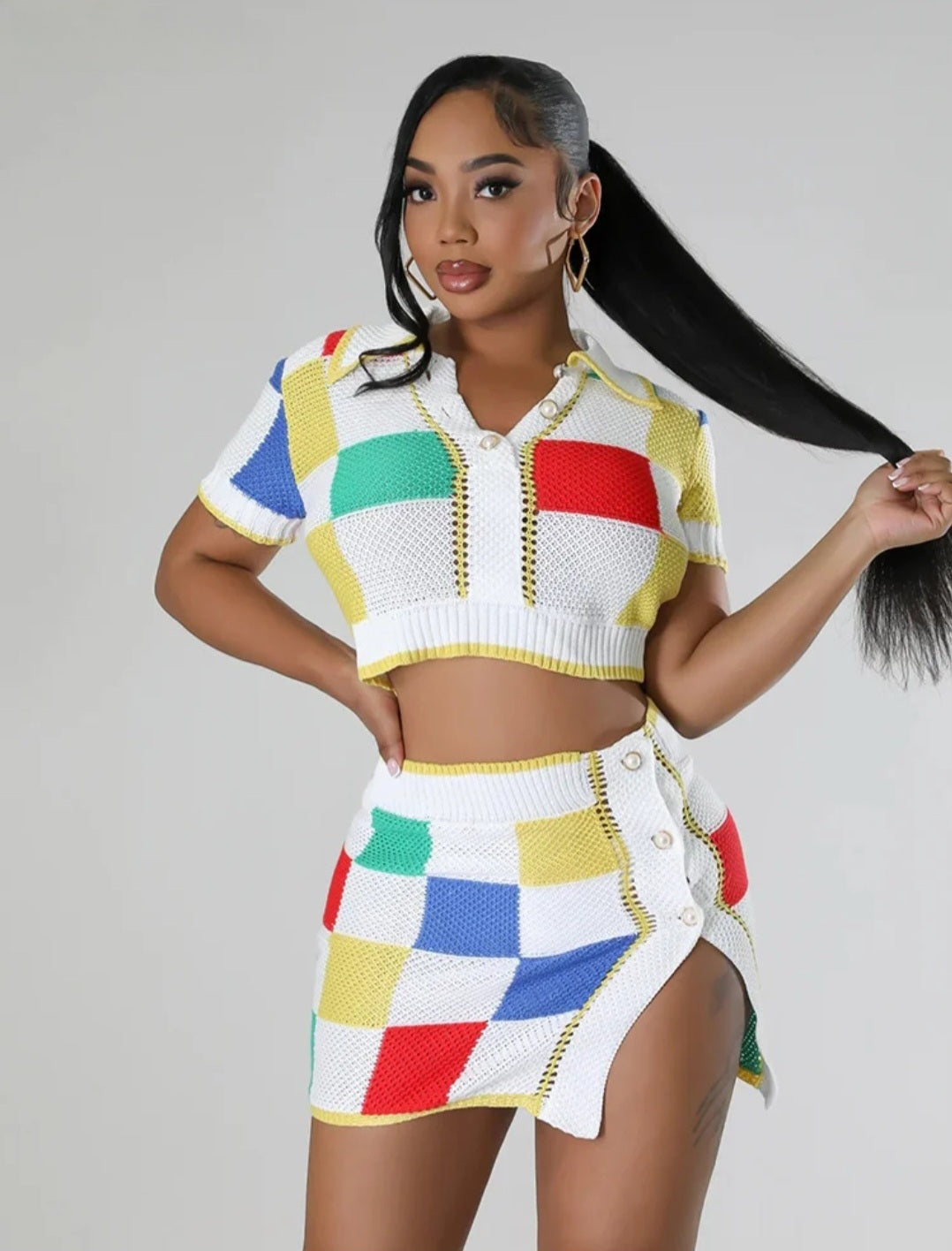 The Primary Colors Skirt Set