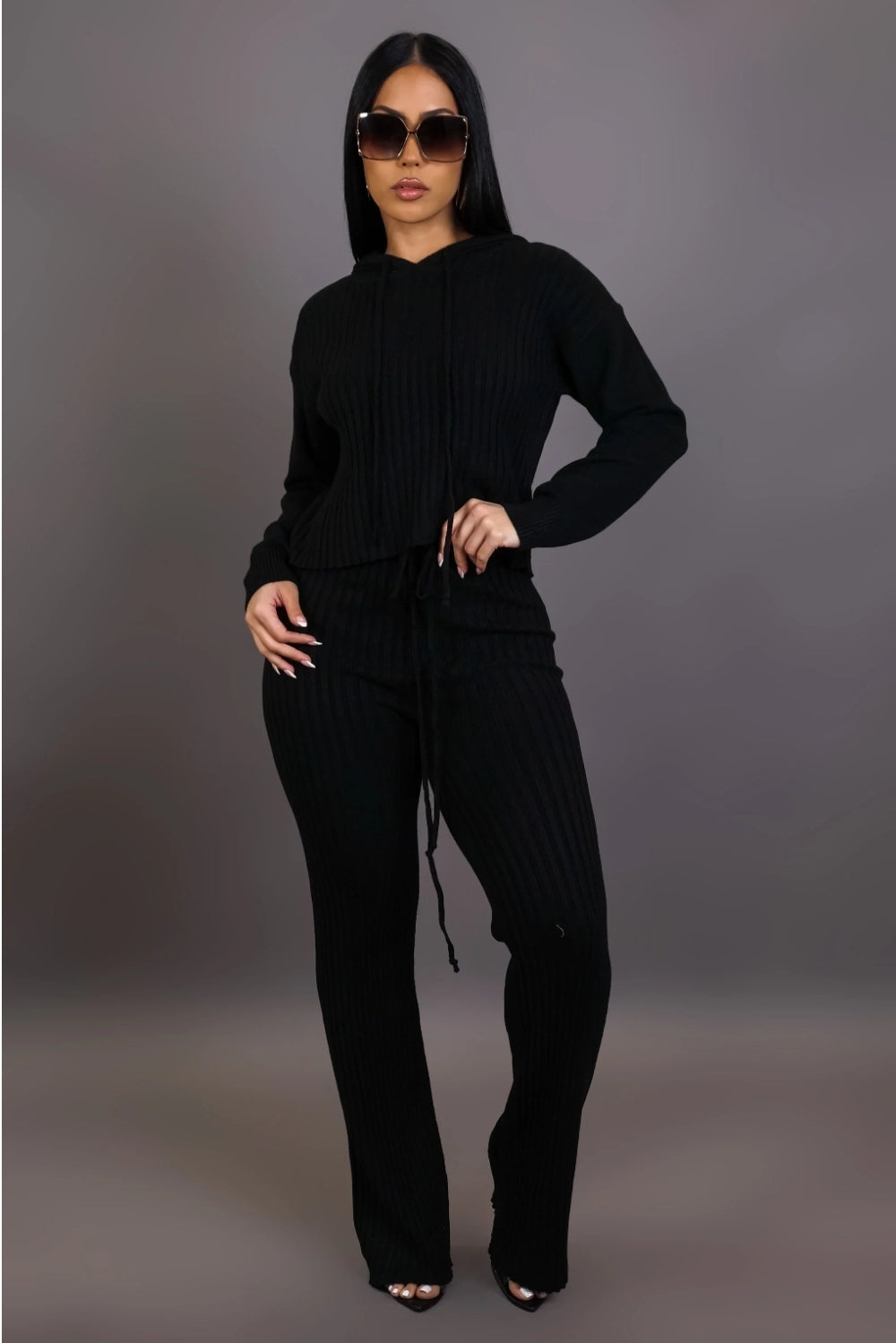 The Flourish Knit Pant Set