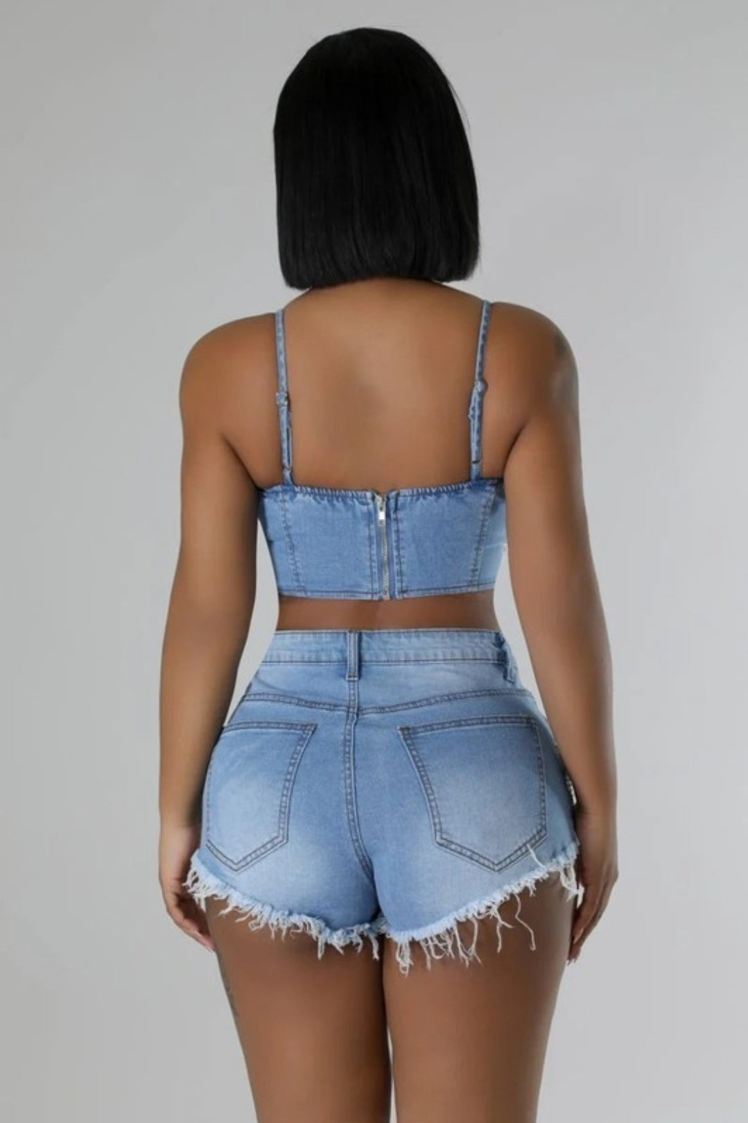 The Pearl Girl Denim Set