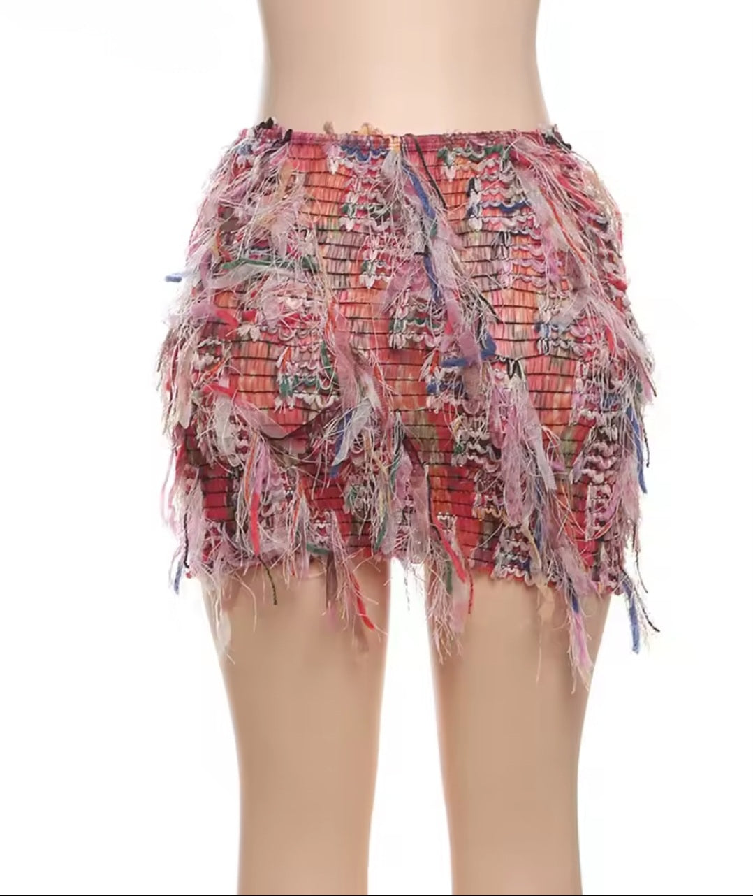The Kash Fringe Skirt