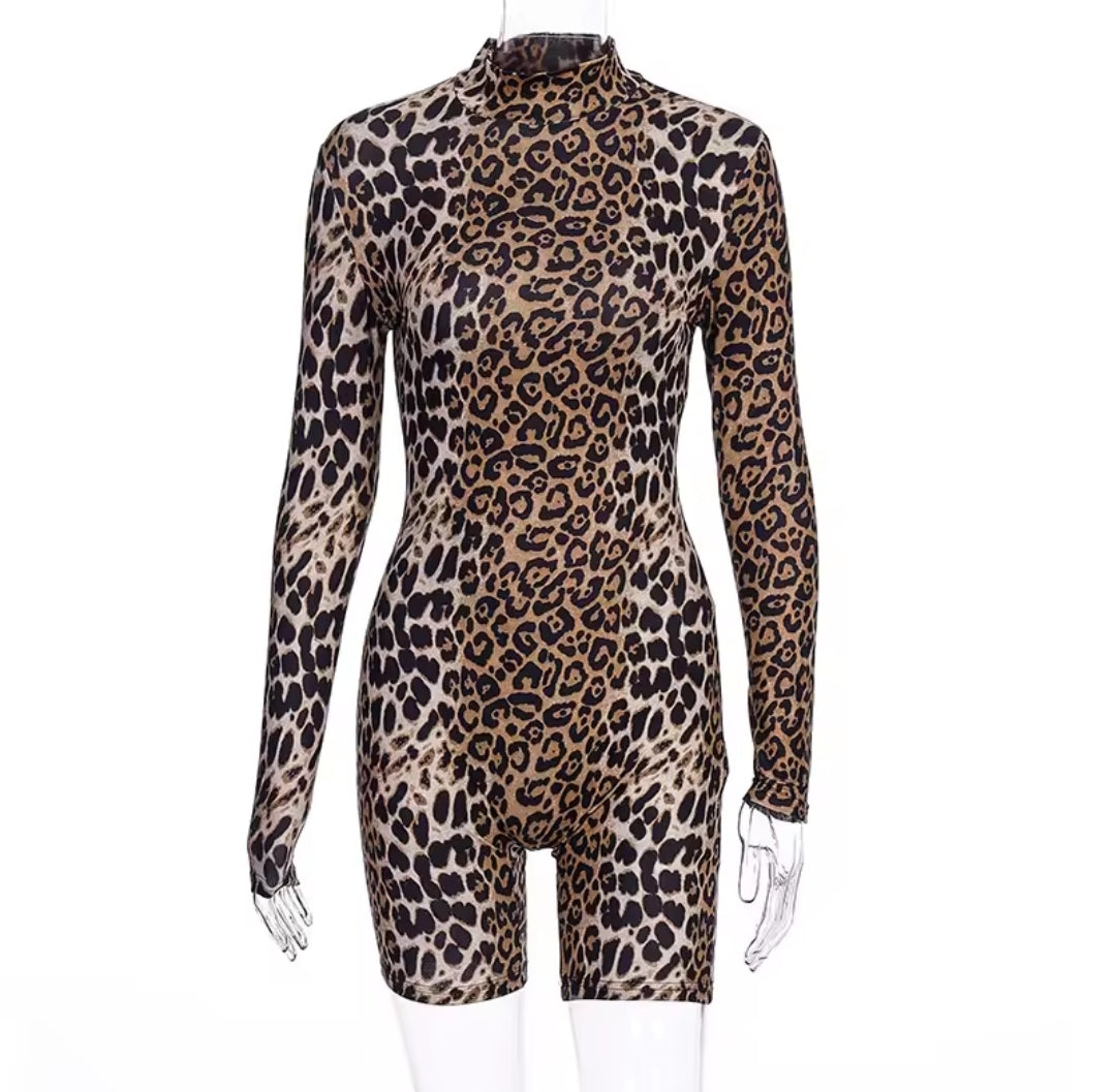 The Latto Leopard Romper