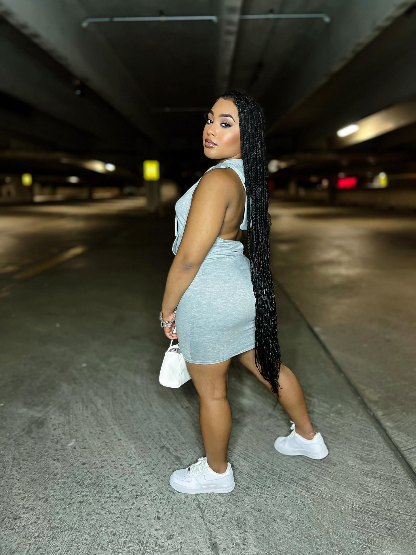 The Grey Riding Hood Dress