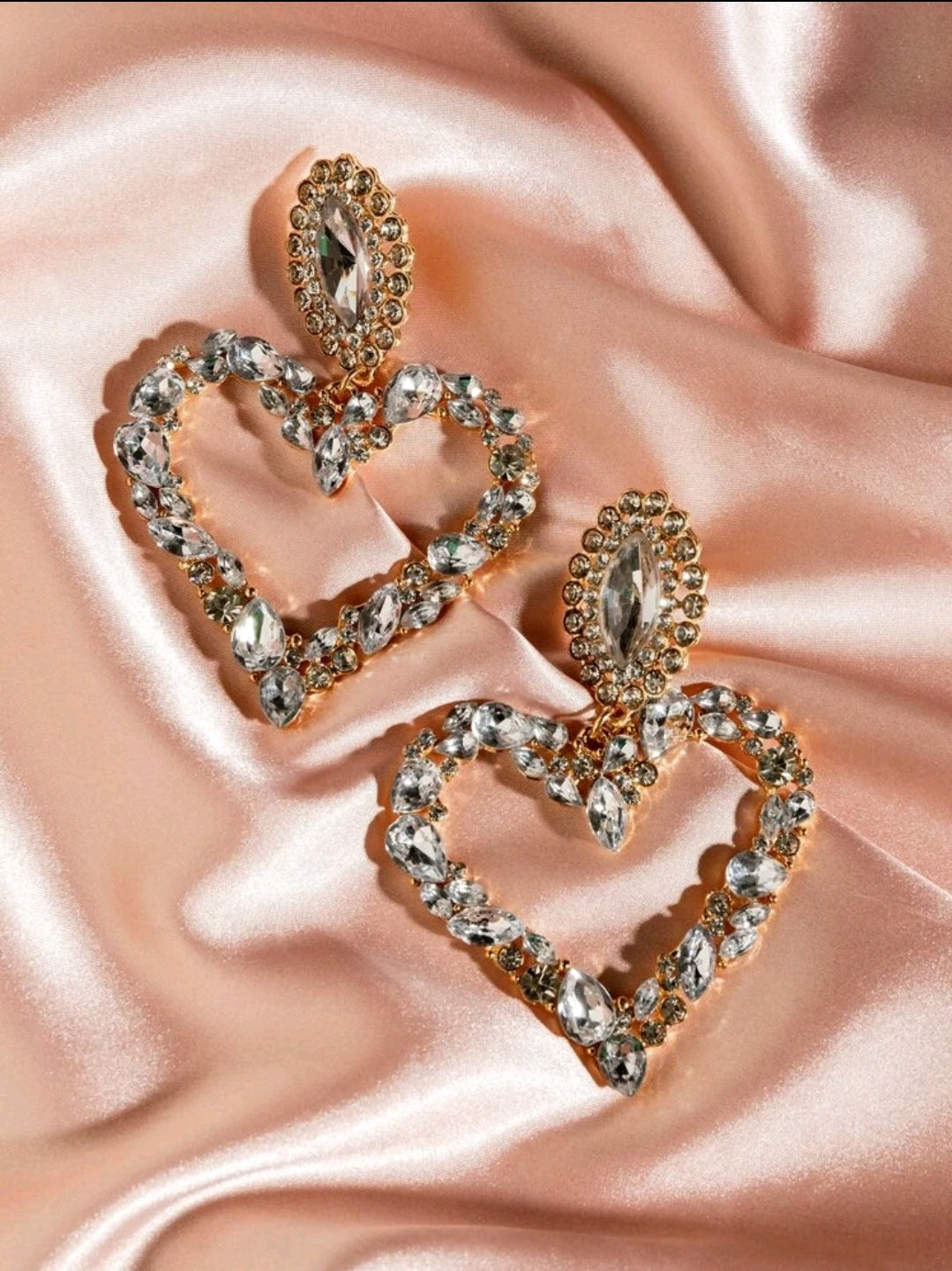 The Heart Bling Earrings