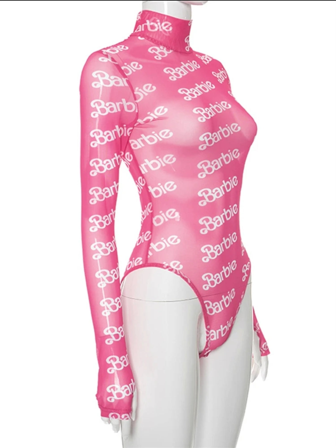 The Barbie Mesh Bodysuit – Gems Slayground Boutique