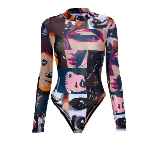 The Faces Bodysuit