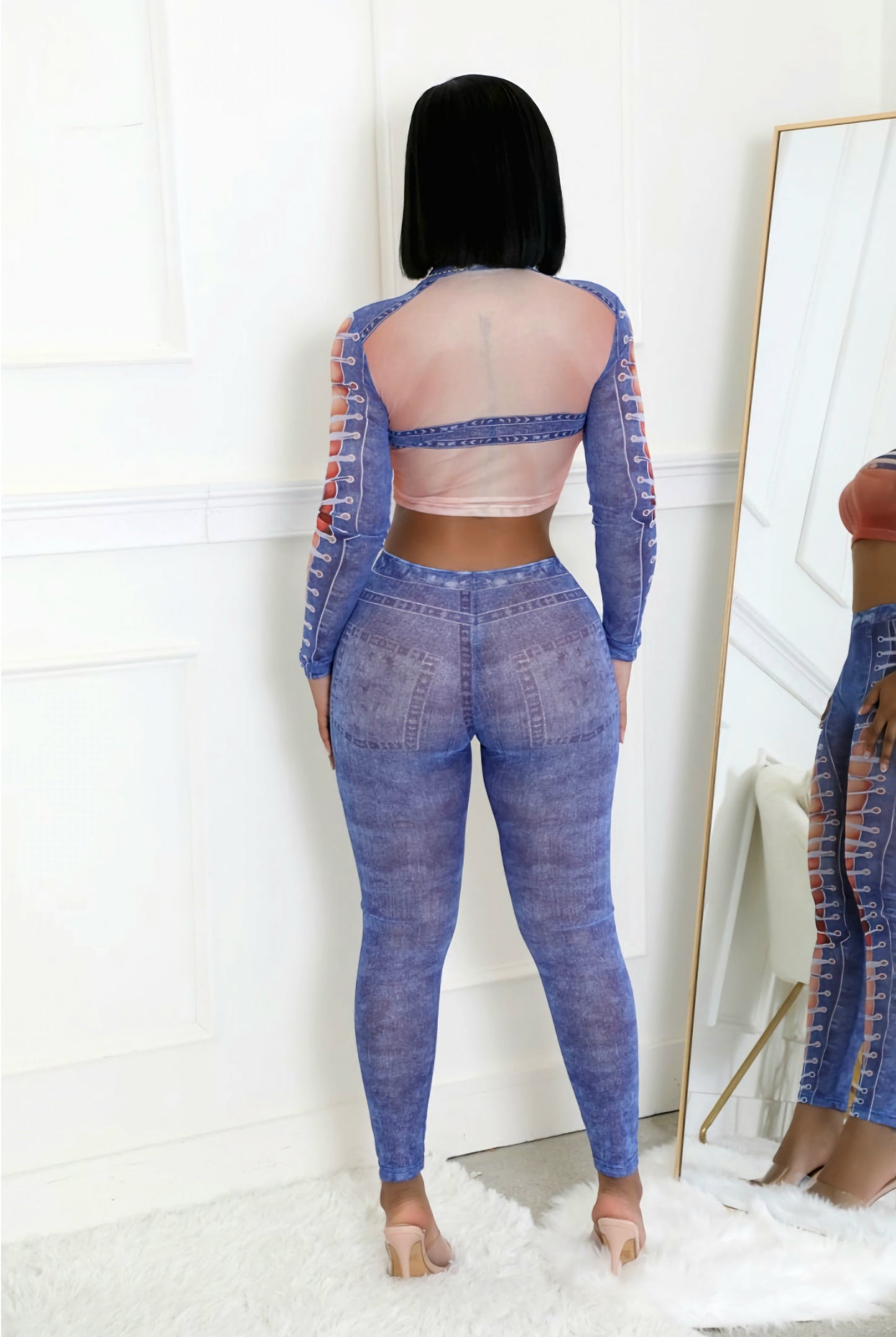 The Tied Up Leggings Set