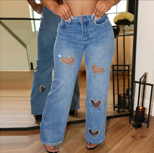 The Heartless Denim Pants