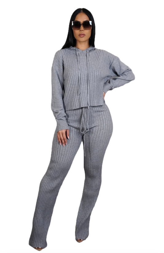 The Flourish Knit Pant Set