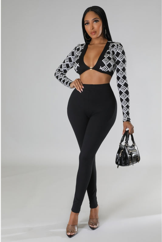 The Avita Maze Leggings Set