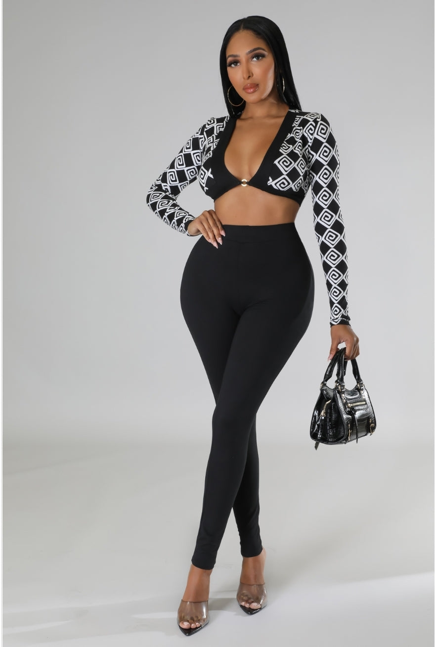 The Avita Maze Leggings Set